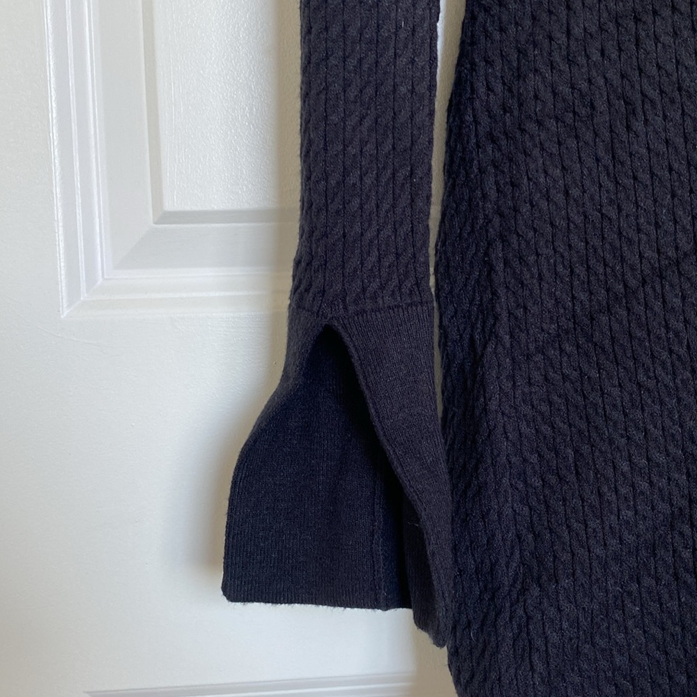 Weworewhat Mock Neck Sweater Romper Size M Black - Picture 4 of 8